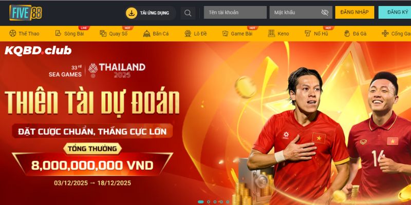 FIVE88 đã nhanh chóng chiếm được lòng tin của rất nhiều tín đồ cá cược