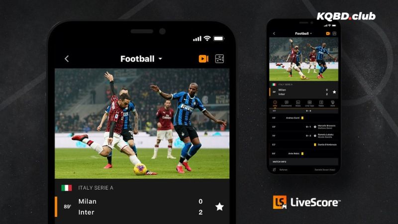 Trang Live Score luôn cập nhật trạng thái trận đấu
