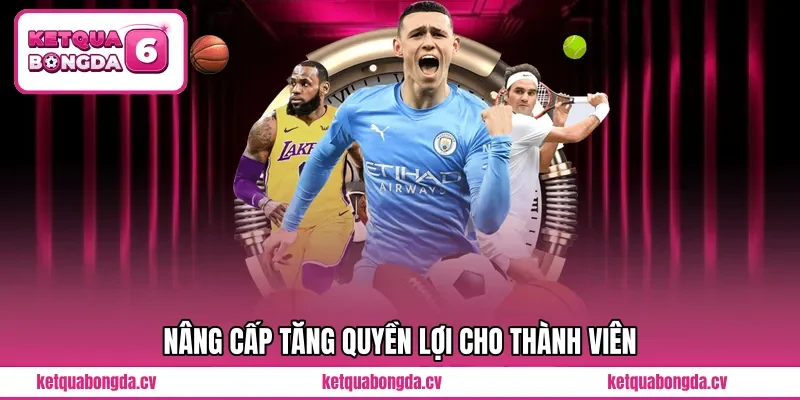 Nâng cấp tăng quyền lợi cho thành viên 